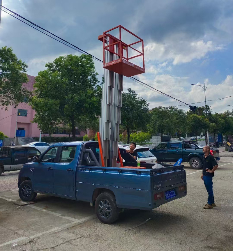 仙桃车载铝合金式高空作业车